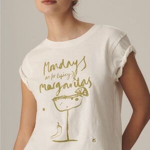 Anthropologie margarita Monday t shirt